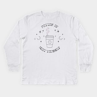 potion of shit yourself Kids Long Sleeve T-Shirt